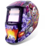 [jamais utilis�] casque de soudeur masque de soudure automatique, masque de soudage electrique masque ...