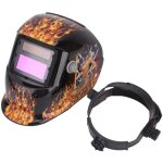 Casque de soudure auto - obscurcissant, aliment par piles et  nergie solaire din913 ombrage automatique ...