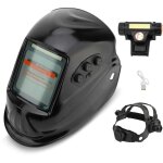 Casque soudure automatique, avec �cran lcd pour meulage de soudure tig mig mma (noir)