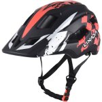 Casque de vlo enfant avec protection faciale amovible et rglable pour enfants de 5  9 ans rouge