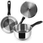 Casserole inox 12cm m / baklite induction 666012 ibili