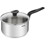 Casserole inox 20cm avec couvercle - tefal - e3082404 Casserole inox 20cm avec couvercle - tefal - e3082404