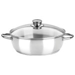 Casserole inox 24cm optima m451124 monix