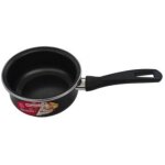 Casserole 'noire' �16cm en acier �maill� antiadh�sif pour induction - magefesa