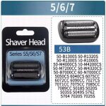 Cassette 53b noire serie 5 et serie 6 53b pour epilateur - rasoir