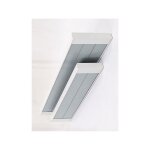 Noirot - cassette rayonnante alu 1000w mimetique chauffage pour plafond ref 0026053aaer