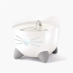 Cat it fontaine a eau automatique pour chat - 2, 5 l (acier inox et filtre)