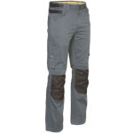 Caterpillar - pantalon de travail d't custom lite - 1810023 - gris clair / noir - 48 - jambes standards ...