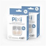 Catit 3 filtres pour fontaine a eau pixi