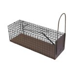 Caussade - nasse  rat - socle en bois