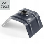 Cavalier bac acier scell - it type c1 - gris clair ral7035 - sachet de 100 - cav - tc1 - 7035
