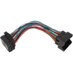 Cble adaptateur d'extension mqb 23cm 52 broches avec connecteur quadlock, faisceau de cbles radio pour ... Cble adaptateur d'extension mqb 23cm 52 broches avec connecteur quadlock, faisceau de cbles radio pour ...