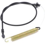 Cble d'embrayage de pont 175067 / 169676 / 21547184 remplacement en métal pour husqvarna rz3016 Cble d'embrayage de pont 175067 / 169676 / 21547184 remplacement en métal pour husqvarna rz3016