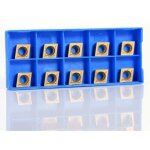 Ccmt09t304 plaquette carbure lot de 10 fraises en mtal dur cnc pour outil de tour
