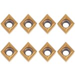 Ccmt09t304 plaquette carbure ccmt32. 5 lot de 10 fraises en mtal dur cnc pour outil de tour