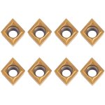 Ccmt09t304 plaquette carbure ccmt32. 5 lot de 10 fraises en mtal dur cnc pour outil de tour