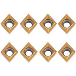 Ccmt09t304 plaquette carbure ccmt32. 5 lot de 10 fraises en m�tal dur cnc pour outil de tour
