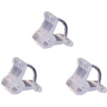 Ccykxa lot de 100 pinces � plantes pour tomates et aubergines - pince de greffage sp�ciale de jardin ...