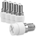 Ccykxa 10x adaptateur de douille - convertisseur douilles e14 vers g9 - adaptateur de support de lampe ...