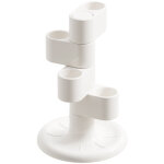 Ccykxa 11x7x7cm porte - brosses � dents pour salle de bain, support pour brosse � dents avec quatre emplacemen ...