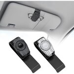 Ccykxa 2 pi�ces porte lunettes pour voiture, support lunette visi�re de voiture, clip lunettes de soleil ...