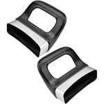 Ccykxa 2 poign�es anti - br�lure en acier inoxydable poli doubles trous d�tachables accessoires universels ...