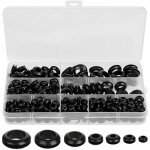 Ccykxa 260 pi�ces rondelle caoutchouc?passe fil caoutchouc?joint caoutchouc?passe cable?7 tailles, pour ...