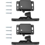 Ccykxa 2x serrure de porte d'armoire avec 8 vis, serrure de porte de tiroir, retenue de porte de caravane ...