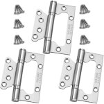Ccykxa 3 pi�ces charniere porte lourde 100mm36mm charni�res inox roulement � billes charni�re de porte ...