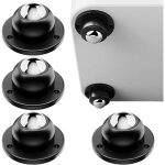 Ccykxa 4 pi�ces roulettes pour meubles, mini roulette sph�riques, roulettes � billes de transfert, roulettes ...