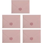 A lot de 5 enveloppes simples en papier tendance pour cartes de v?ux, invitations de fte - ccykxa