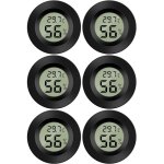 6 pices mini digital lcd thermomtre hygromtre temprature humidit thermo indicateur pour bureau cuisine ...