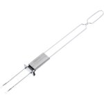 Ccykxa ensemble de 1 outils pour la viande brochettes de barbecue fourchettes verticales outils de barbecue ...