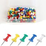 Ccykxa �pingles � dessin lot de 100 punaises r�utilisables avec bo�te de rangement en plastique solide ...