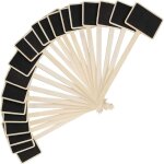 Ccykxa etiquette plante plantes exterieur plante - rectangulaires en bois pour plantes etiquette - �tiquettes ...