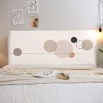 Ccykxa housses de t�te de lit extensible, imprim� g�om�trique housse de protection universelle, housse ...