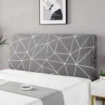 Ccykxa housse de t�te de lit motif peinture housse de lit anti - poussi�re housse de lit extensible pour ...