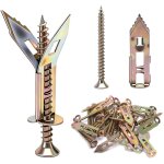 Ccykxa kit de 20 vis pour plaques de pl�tre ? m1230 mm, cheville placo pour kit de montage pour cloisons ...