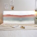 Ccykxa marbre housses de t�te de lit extensible universelle couverture de t�te de lit antipoussi�re housse ...