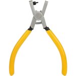 Montre trou poinon pince jaune oeillet cuir bande sangle lien ceinture main rparation outils perforateur ...