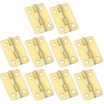 Ccykxa petites charni�res bout 24mm, 10 pcs mini charni�re avec vis pour bo�tes � bijoux en bois, portes ...
