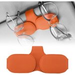 Ccykxa porte lunettes pour voiture, magn�tique porte lunette voiture, multifunctional organisateur support ...