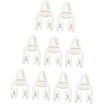 Ccykxa poulies silencieuses pour rails de rideaux coulissants 50 pi�ces, rouleaux plastiques polyvalents, ...