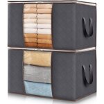 Ccykxa sac de rangement vetement, boite rangement pliable, grand caisse rangement cartons d�m�nagement ...