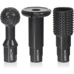 Ccykxa set de 3 fraise � bois - disques meuleuse sculpture bois burrs rotatifs, gouge et ciseaux � bois ...