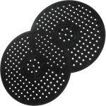 Ccykxa tapis d'�gouttage en caoutchouc rond 2 pi�ces pour �vier et plan de travail la cuisine s�chage ...