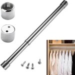 A tringle  vtements extensible, tube de penderie tlescopique flexible, barre de penderie extensible ...