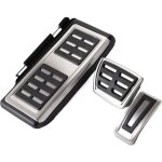 Ccykxaa 3 pcs p�dales de frein � essence de voiture plaques de repose - pieds pour v - w golf jetta polo ...