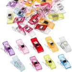 A 50 pcs pinces à coudre, pince couture tissu, pince couture clip multifonctionnelles, pinces de bricolage ... A 50 pcs pinces à coudre, pince couture tissu, pince couture clip multifonctionnelles, pinces de bricolage ...
