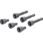 A 6 pcs jeu d'embouts avec bute de profondeur pour plaques de carton - pltre - multicolore - hexagone ...
